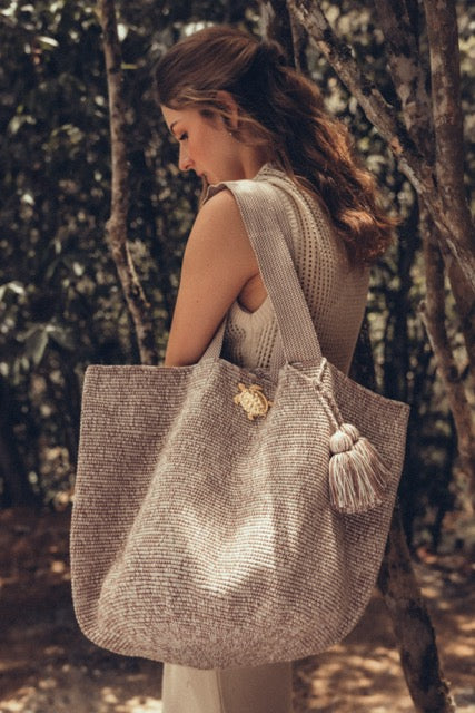 Rosio tote XL palorosa-blanco